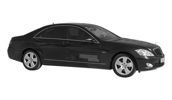 Luksuzna limuzina Mercedes S Class VIP taxi transferi